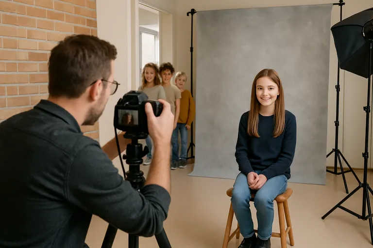 De fotoplek bepaalt de rust op de dag