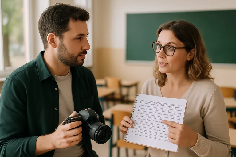 Planning die aansluit op een echte schooldag